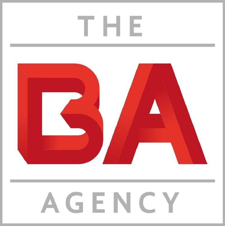 Logo The BA Agency red